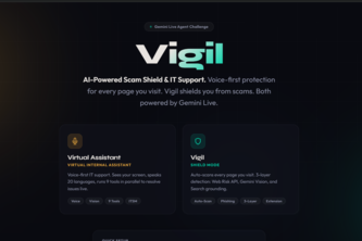 Vigil : Real-Time Scam Shield + Voice-First IT Support