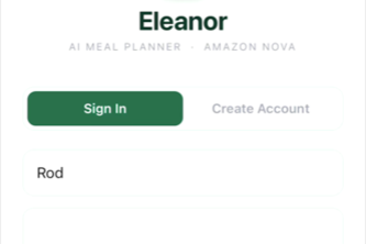 Eleanor — AI Meal Planner