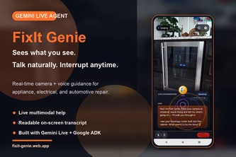 FixIt Genie - Your Live AI Repair Assistant