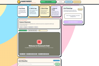 Magic homework Buddy