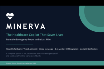 Minerva - The Healthcare Copilot that saves lives.