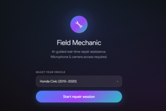Field Mechanic: The Gemini Live Agent