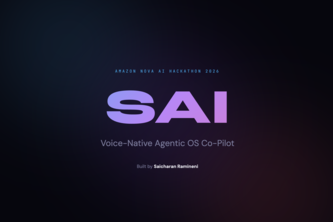 Sai — Your Computer Can Finally See