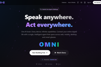 Omni : Speak anywhere. Act everywhere.