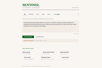 SENTINEL -- AI Fraud Detection Bot