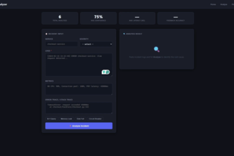 Smart Incident Root Cause Analyzer