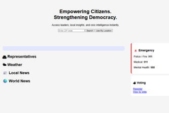 EagleReach – Civic Intelligence Platform
