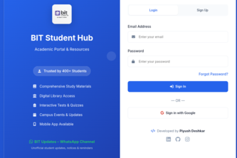 BIT STUDENT HUB