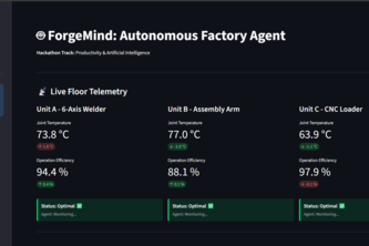 ForgeMind: Autonomous Factory Agent