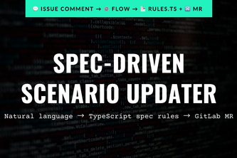 Spec Driven Scenario Updater