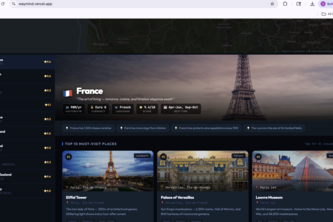 WayMind- travel partner around the globe