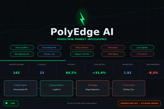 PolyEdge AI — Prediction Market Trading System