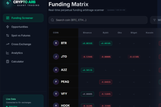 CryptoArb - The Real Time Crypto Arbitrage Ai Engine