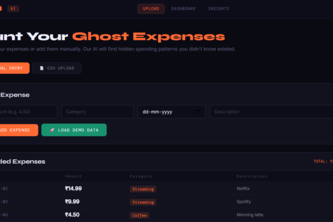  GhostSpend – AI Hidden Expense Detector