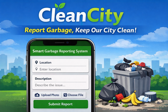 CleanCity – Smart Garbage Reporting System