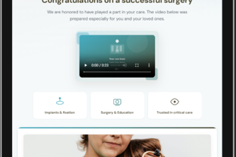 Arthrex Challenge submission- Call-To-Life Website