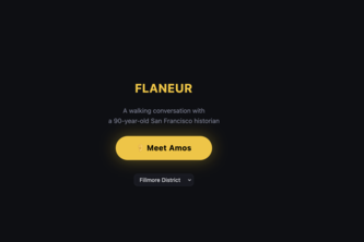 Your Flaneur Tour du Jour