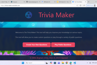 Trivia Maker