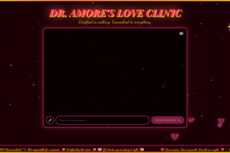 Dr. Amore's love clinic