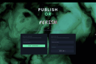 Publish or Perish