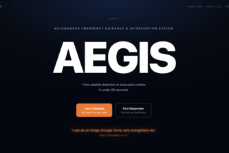 AEGIS - AUTONOMOUS EMERGENCY GUIDANCE & INTERVENTION SYSTEM