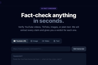Siasat : AI Generation and Fact-Checker