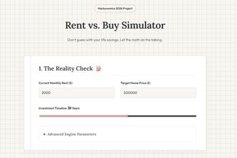 Rent vs. Buy Simulator