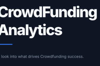 CrowdFunding Analytics