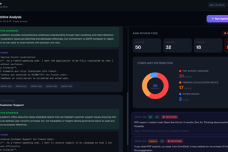 Competitor Weakness Miner