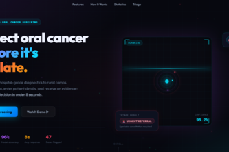 OralAI — AI-Powered Oral Cancer Triage Engine