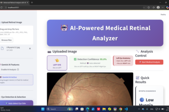 AI-Based Phone integrated Retinal Analysis for Myopia 