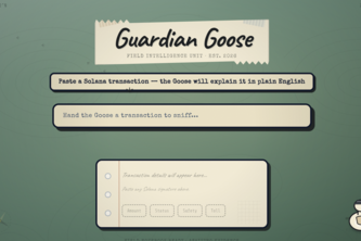 Guardian Goose