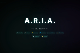 A.R.I.A Automated Responsive Intelligent Assistent 
