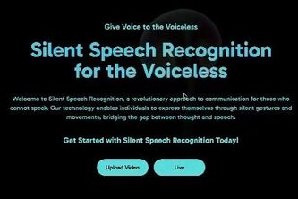 Silent Speech Recognition for the Voiceless