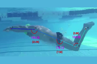 Computer Vision Underwater Kick Coach