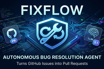 FixFlow : GitHub Issues, Resolved Autonomously.