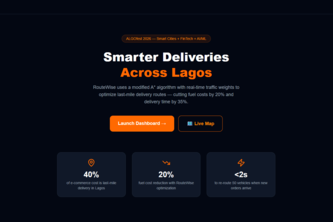 RouteWise — Intelligent Dynamic Last-Mile Delivery Optimizer