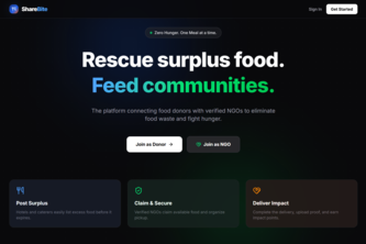 ShareBite: Transparent Food Rescue