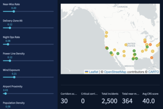 Drone Corridor Risk Scorer