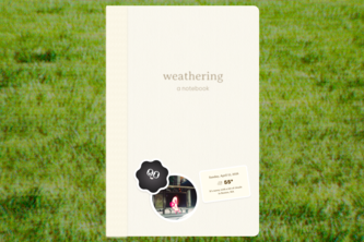 weathering – a notebook