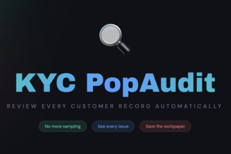 KYC Pop Audit