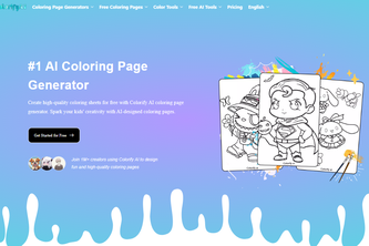 Coloring Pages with Colorify AI (Kids & Anime Styles )