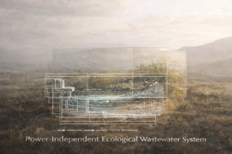 Power-independent Ecological Wastewater System