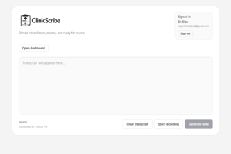 ClinicScribe