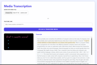 AI Accessibility Transcriber  