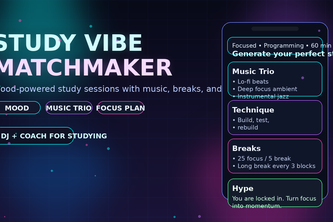 Study Vibe Matchmaker