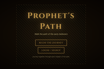 The Prophet's Path