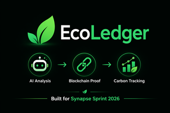 EcoLedger — AI Carbon Tracker with Blockchain Proof