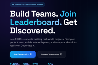 CodeMate X -Code Together. Build Better.