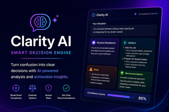 Clarity AI: Smart Decision Engine